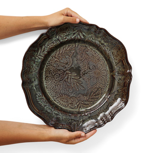 Sthal Fig Large Round Dish